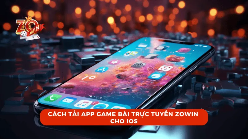 Cách tải app game bài trực tuyến ZOWIN cho iOS