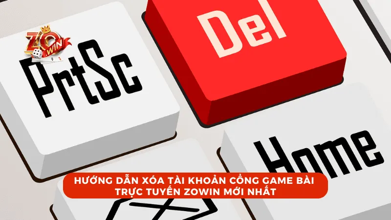 Lý do quyết định xóa tài khoản ZOWIN