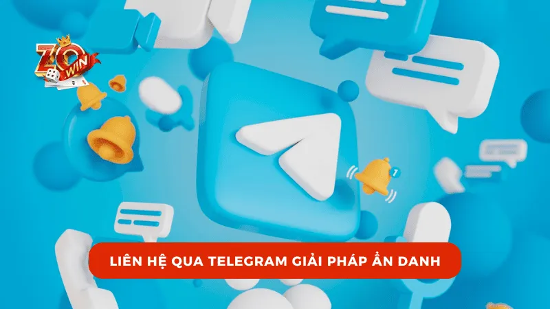 Liên hệ qua Telegram giải pháp ẩn danh